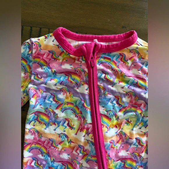 Posh peanut x lisa frank markie magic convertible one piece 3-6 month rare - Picture 3 of 4